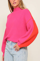 Two Sided Pullover Sweater