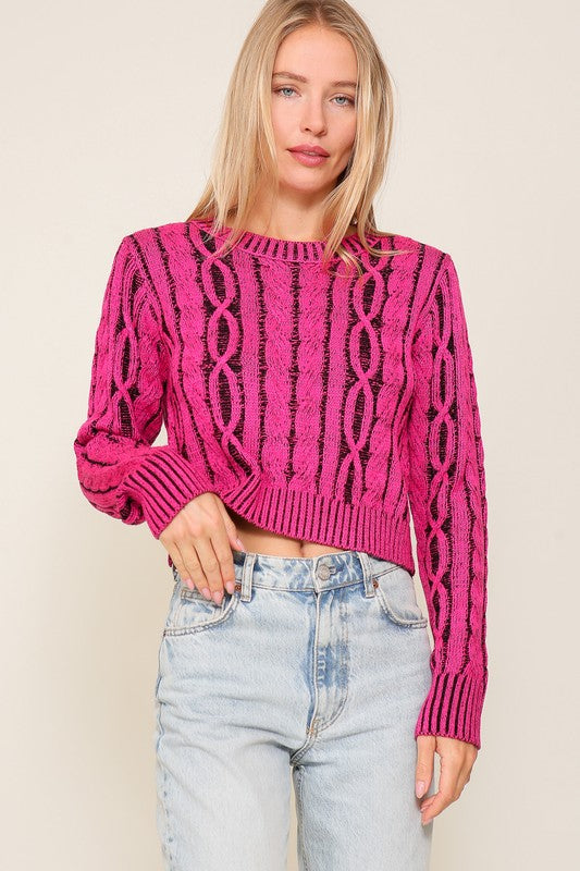 Multi Twist Sweater