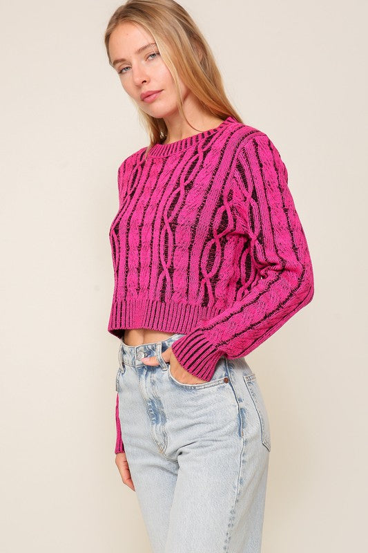 Multi Twist Sweater