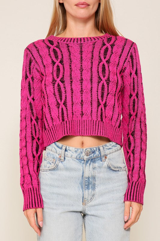 Multi Twist Sweater