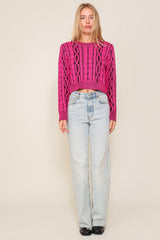 Multi Twist Sweater