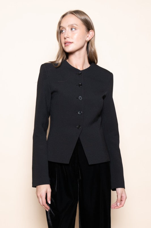 Tailored Black Blazer