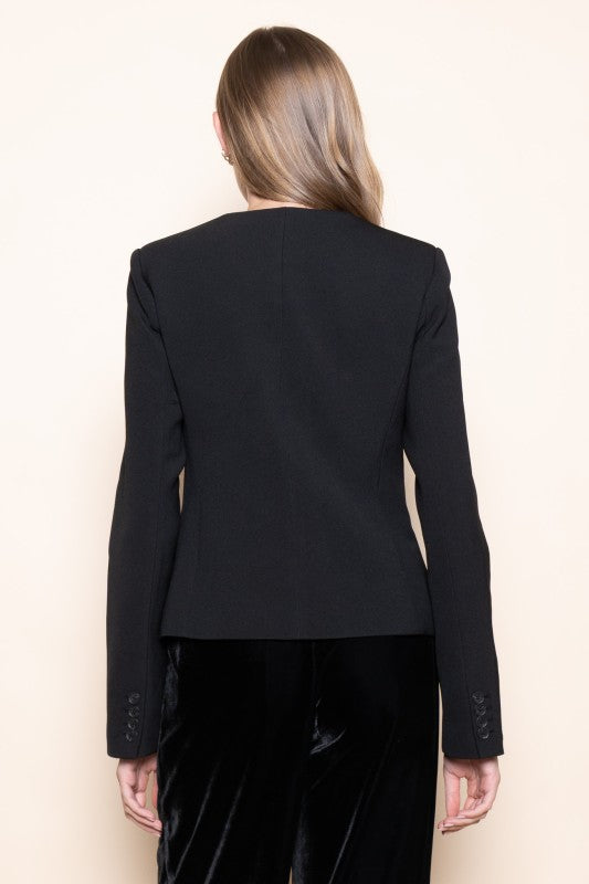 Tailored Black Blazer