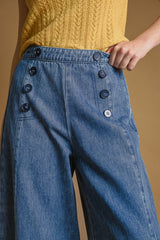 Sailor Wide-Leg Jeans