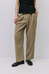 High-Waisted Tailored Pants (2 Color Ways)
