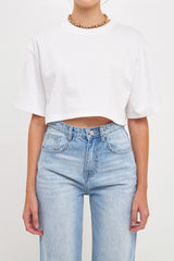 Soft Boxy Cropped T-Shirt