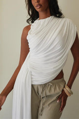 The Athena Drape Top