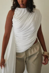 The Athena Drape Top