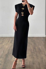 The Monaco Keyhole Midi Dress