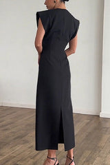 The Monaco Keyhole Midi Dress