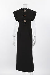 The Monaco Keyhole Midi Dress