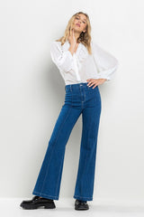 High Rise Center Seam Denim