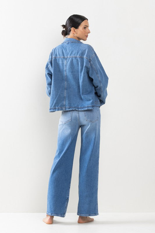 High Rise Medium Vintage Denim
