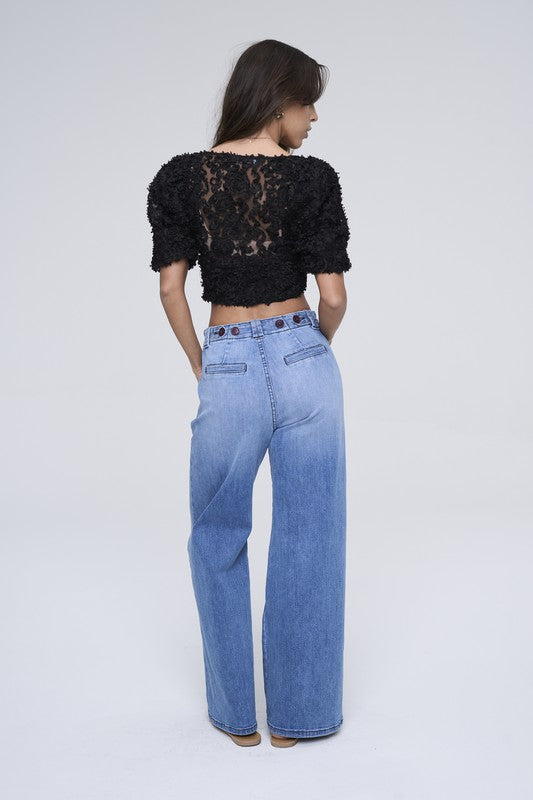 Ultra Stretch Welt Pocket Jeans