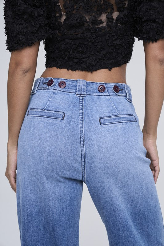Ultra Stretch Welt Pocket Jeans