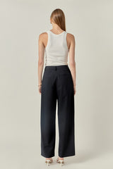 Tailored Wide-Leg Trousers