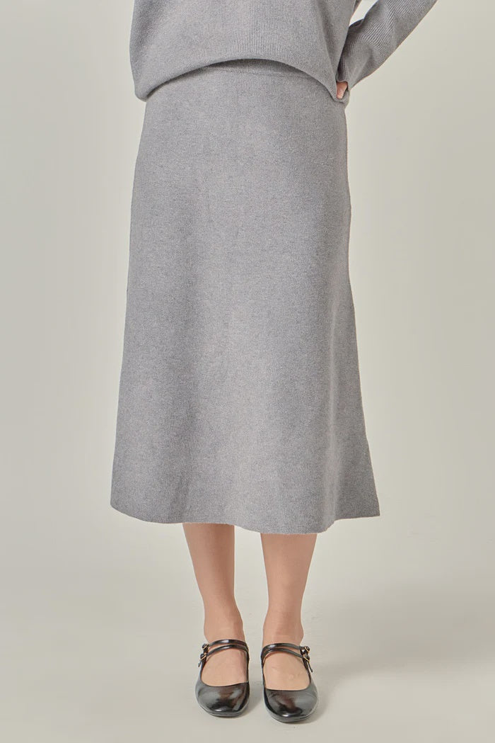 Knit Midi Skirt