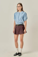 Sky Blue Knit Cardigan