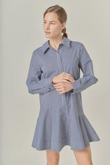 Mariner Stripe Shirt Dress