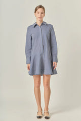Mariner Stripe Shirt Dress
