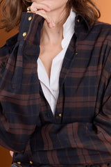 Oversized Plaid Shirt