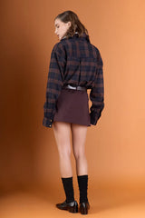 Oversized Plaid Shirt