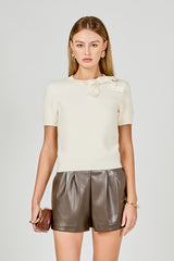 Bow Detail Sweater