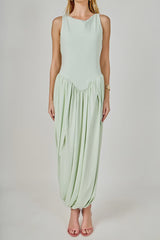 Celeste Drape Maxi Dress