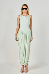 Celeste Drape Maxi Dress