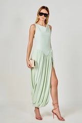 Celeste Drape Maxi Dress