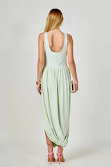 Celeste Drape Maxi Dress