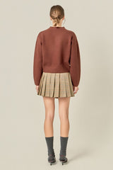 Teddy Bear Knit Sweater