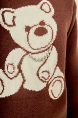 Teddy Bear Knit Sweater