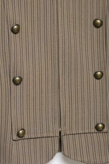 Striped Military Jacket