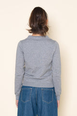 Chic Collared Button-Front Sweater