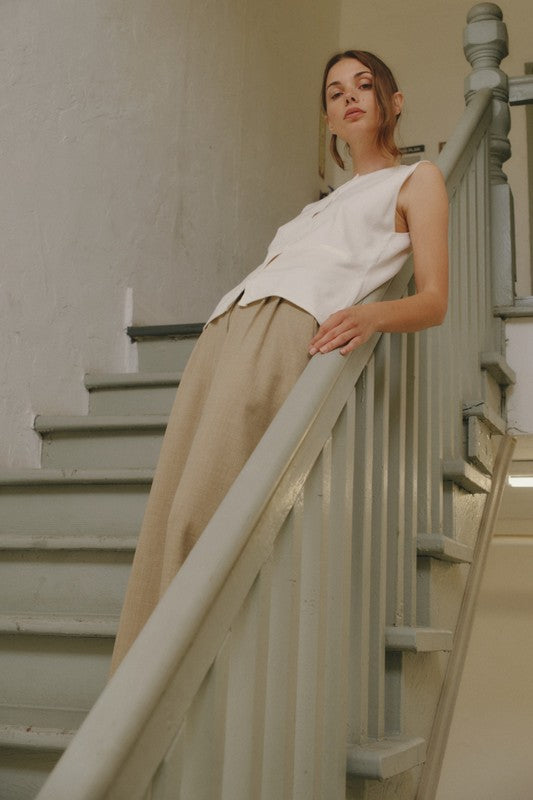 Modern Button-Down Vest