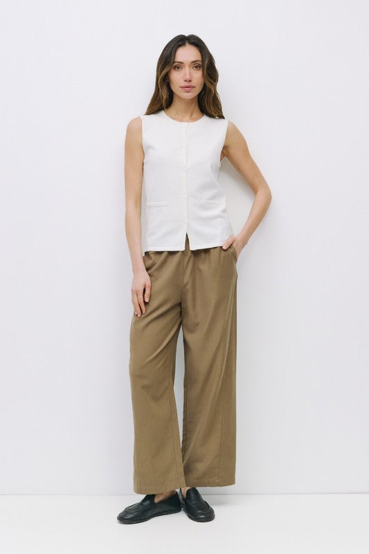 Modern Button-Down Vest