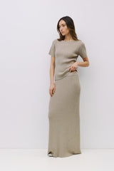 Neutral Textured Joelle Top