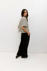 Striped Cotton Cassandra Top