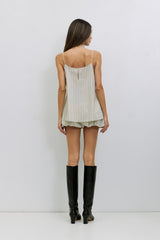 Harper Striped Cotton Cami