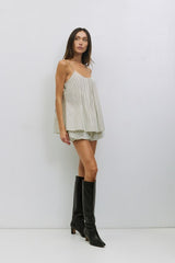 Harper Striped Cotton Cami