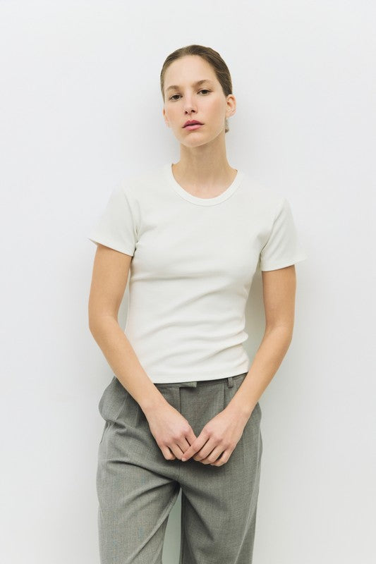 Essential Fitted Short Sleeve T-Shirt (6 Color Ways)