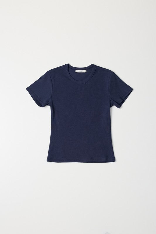 Essential Fitted Short Sleeve T-Shirt (6 Color Ways)