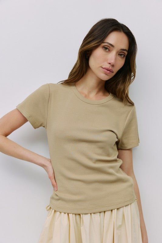 Essential Fitted Short Sleeve T-Shirt (6 Color Ways)