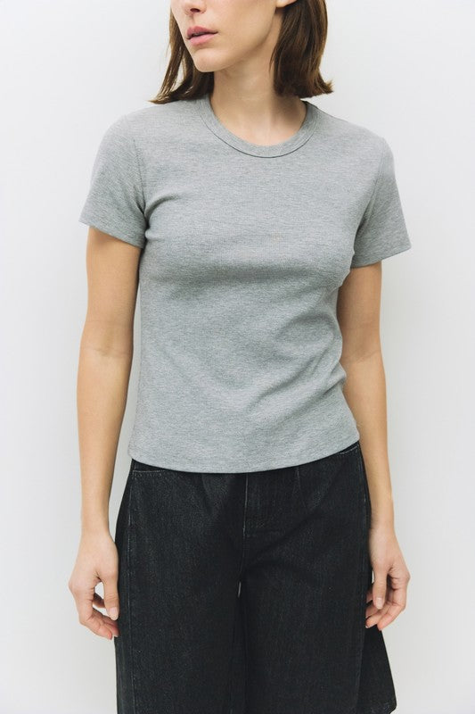 Essential Fitted Short Sleeve T-Shirt (6 Color Ways)