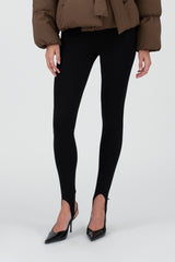 High-Waisted Stirrup Skinny Pants