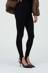 High-Waisted Stirrup Skinny Pants