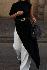Asymmetrical Draped Top