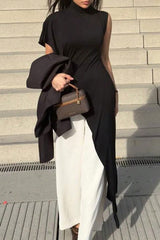 Asymmetrical Draped Top