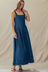 Denim Daydream Maxi Dress